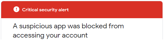 Alerta de seguridad crítica
