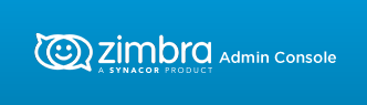 Consola de administración de Zimbra