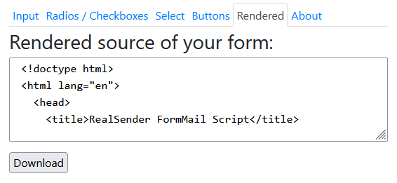 fuente generada de tu formulario de descarga