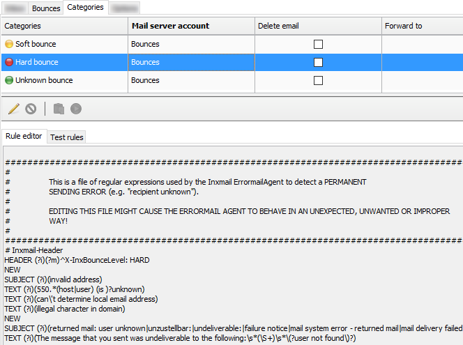 categorías de rebotes definitivos